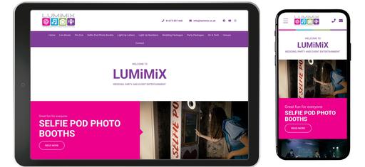 Lumimix Website